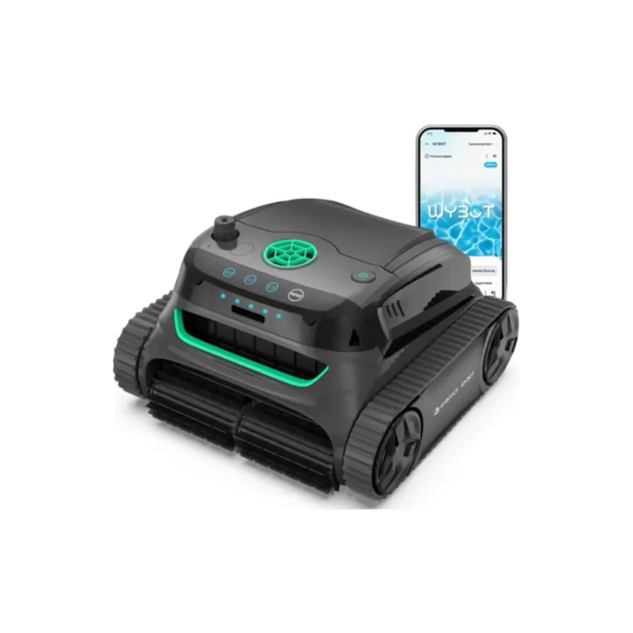 WYBOT S2 – belaidis baseino valymo robotas