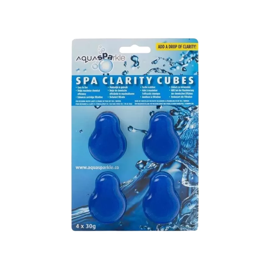 AquaSparkle Spa Clarity Cubes – geliniai kubeliai SPA vandens skaidrinimui