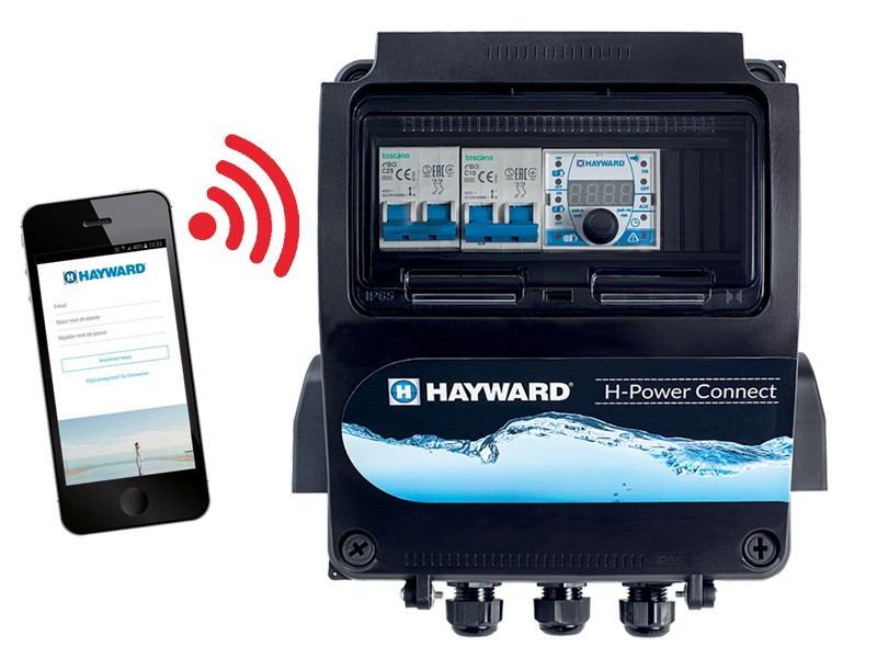 Elektros skydelis baseinui 50W | Hayward H-Power|Connect