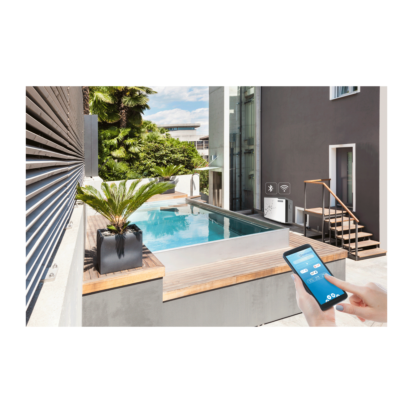 Šilumos siurblys S Line Pro FI 8kW | Hayward
