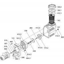 Sandariklis Speck Pumpen siurbliams 20MM