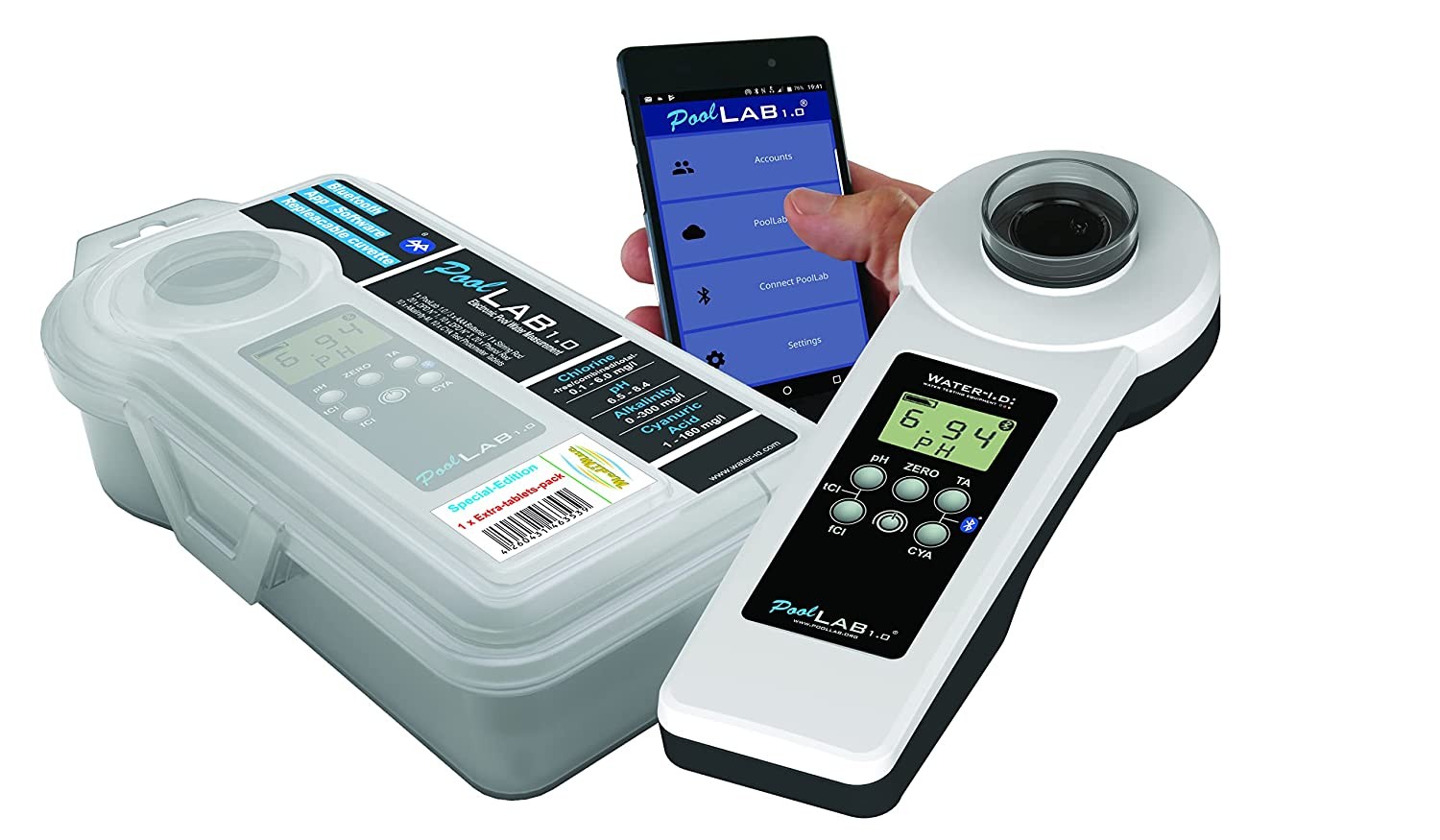 PoolLab 1.0 fotometrinis testeris