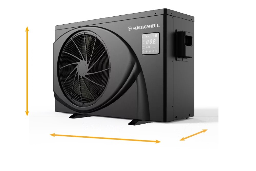 HP 1500 BLACK Šilumos siurblys | Inverter Compact