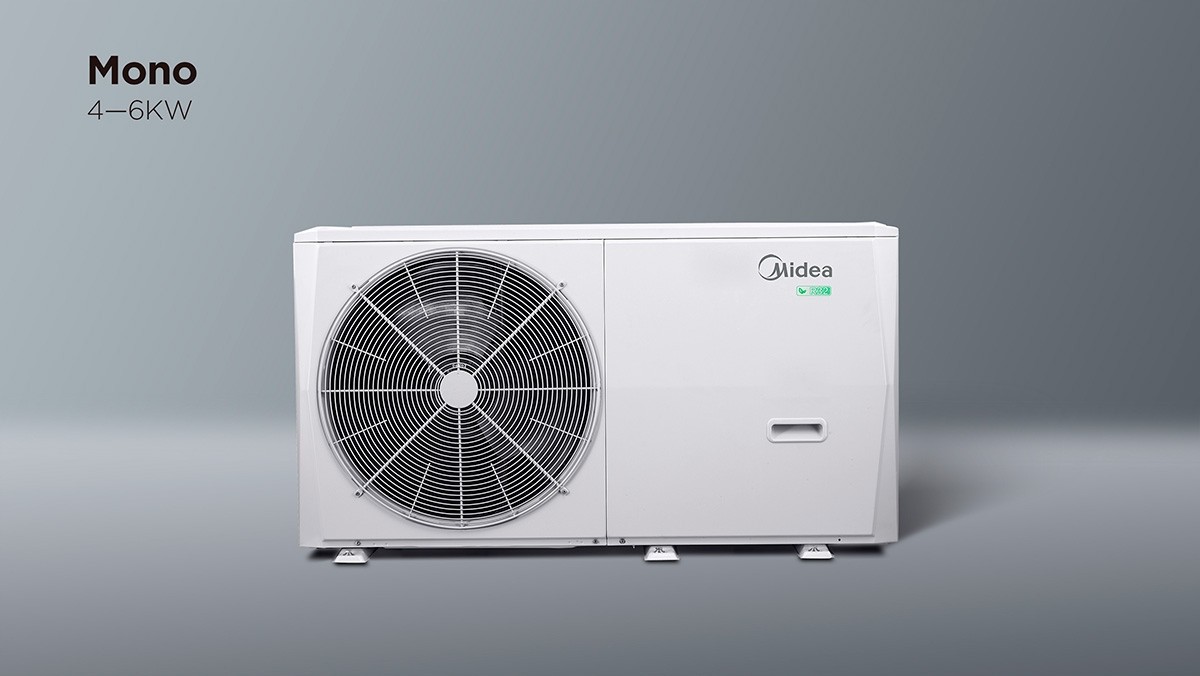 Monoblokas MIDEA 6kW - Šilumos siurblys