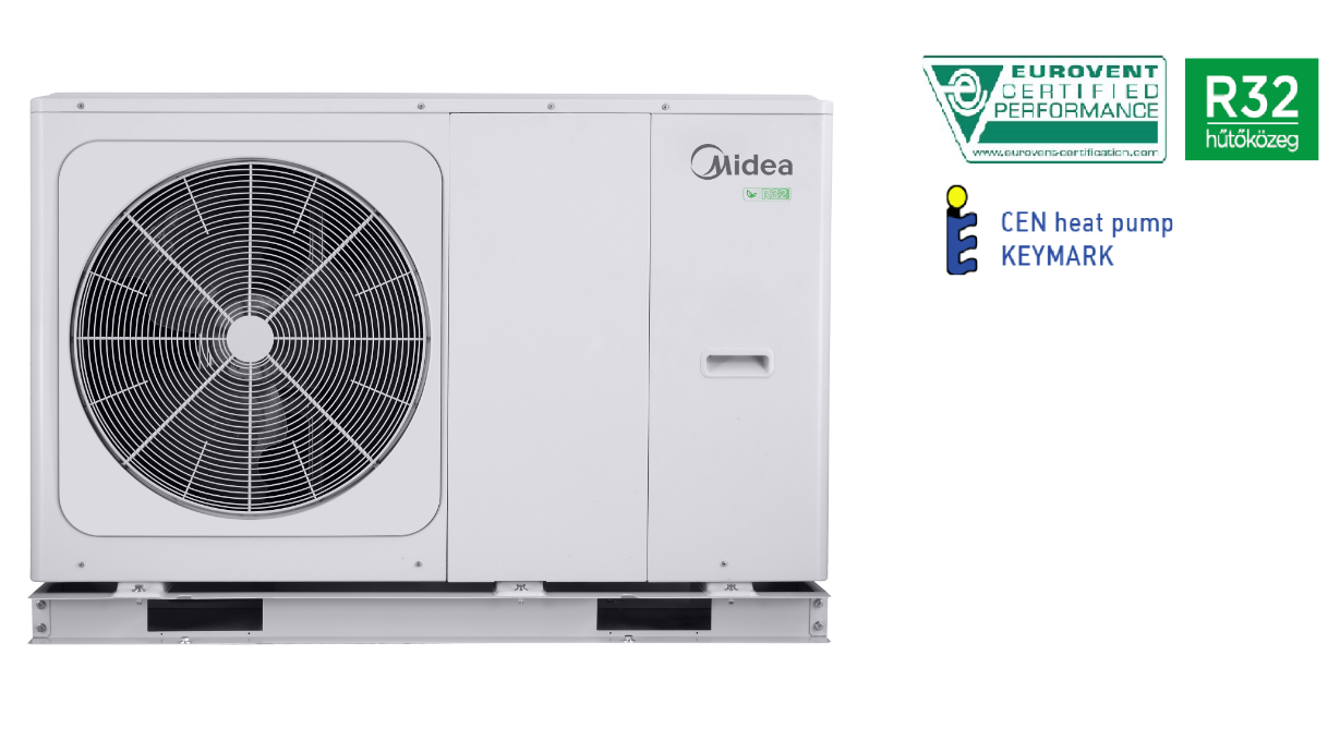 Monoblokas MIDEA 6kW - Šilumos siurblys