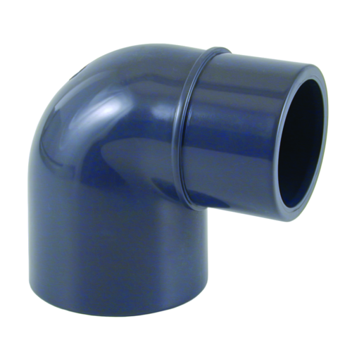 Alkūnė redukuota  d50x50-40 | 90° | PVC-U