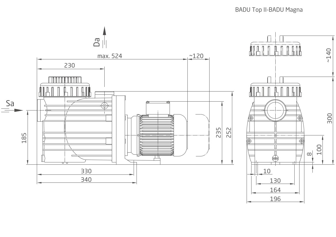 Siurblys BADU® Magna 14