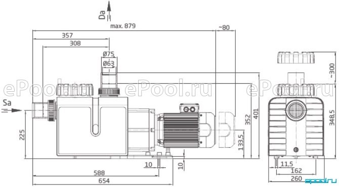 Siurblys Badu Profi-MK 22