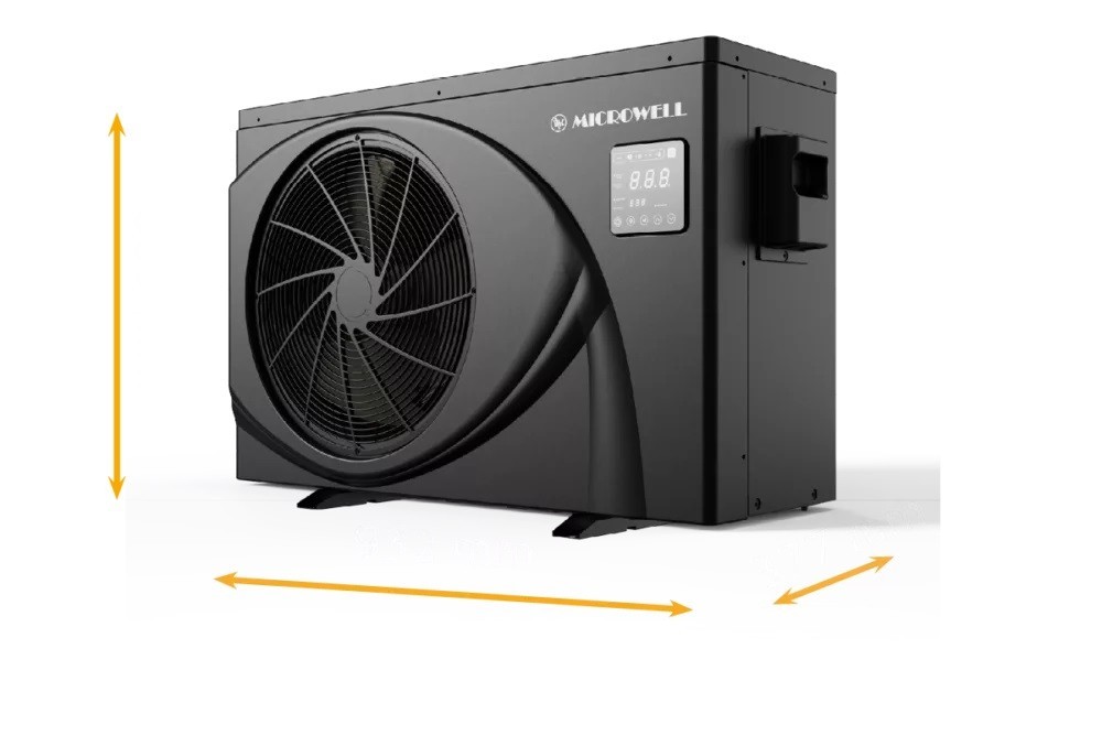 Šilumos siurblys HP1500 Black Inverter Compact